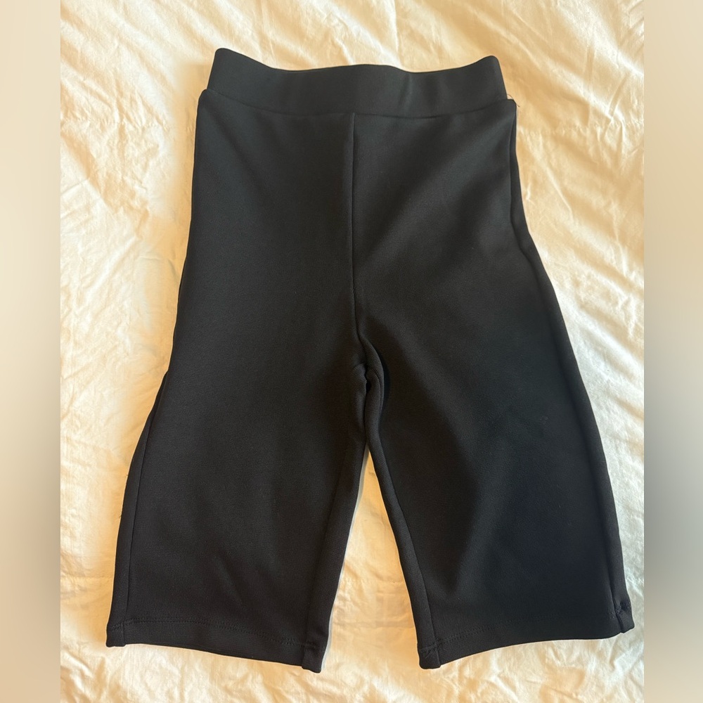 Zara Jet Black Active Shorts
